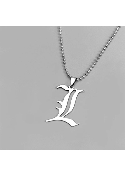 Death Note Yagami Light Gümüş Kolye