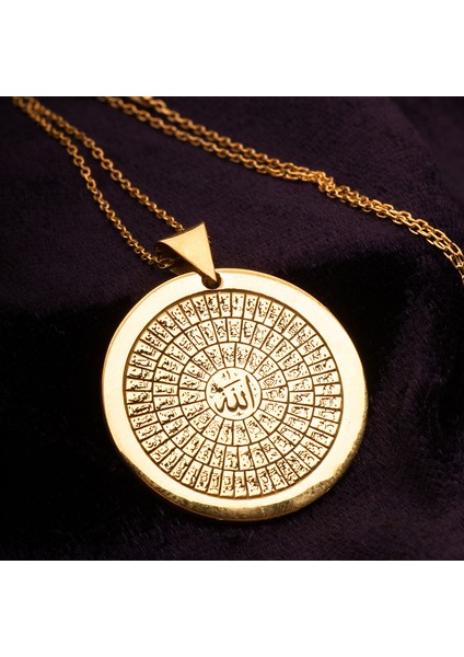 Esma-I Hüsna Altın Kaplama Gümüş Kolye fiyatları