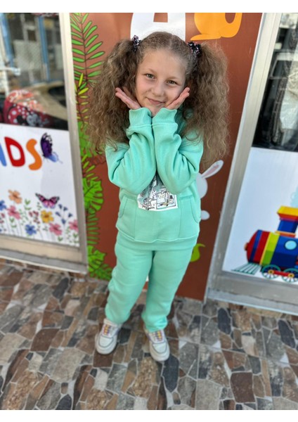 8-14 Yaş Kız Çocuk Eşofman Takımı