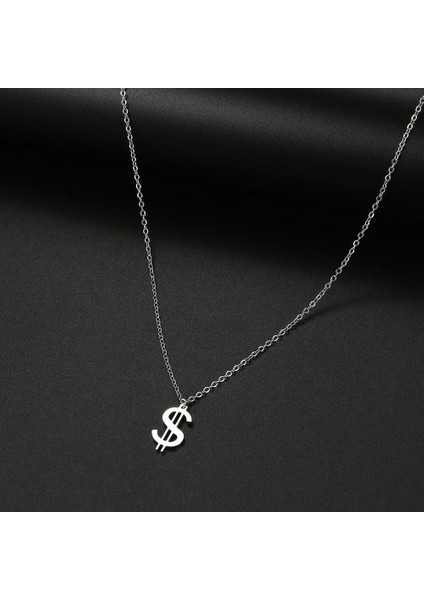 Dolar Gümüş Kolye