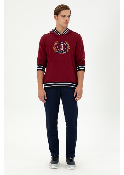 Erkek Bordo Sweatshirt 50290758-VR014 fırsatları