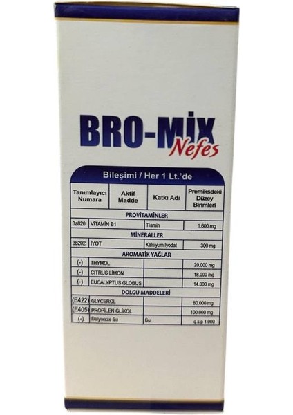 Bro-Mix Nefes 100 ml Solunum Rahatsızlıklarına Özel Çözüm fırsatları