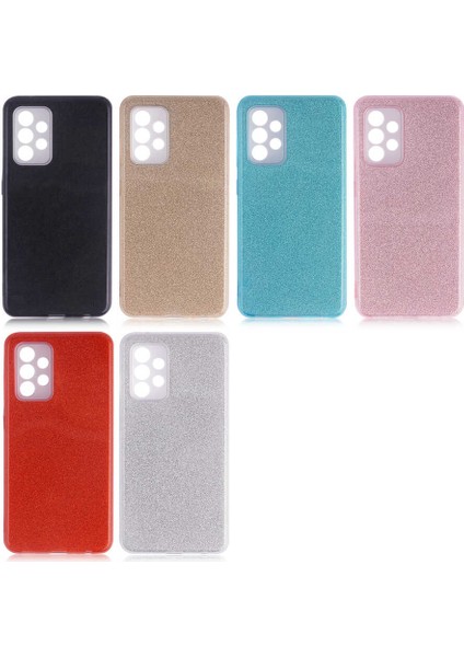 Galaxy A52 Kılıf Zore Shining Silikon-Rose Gold fiyatları