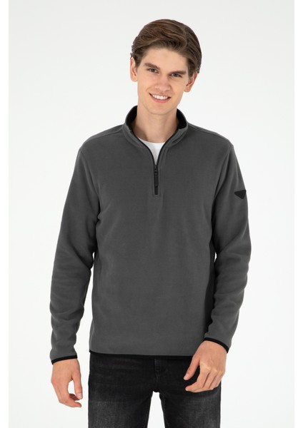 U.S. Polo Assn. Erkek Antrasit Sweatshirt 50298085-VR006