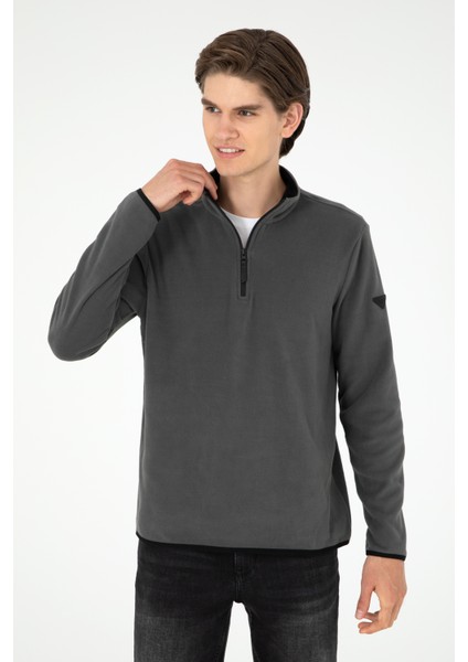 U.S. Polo Assn. Erkek Antrasit Sweatshirt 50298085-VR006