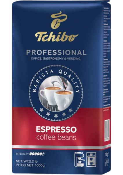 Profesional Espresso Çekirdek Kahve 1 Kg+Lavazza Qualita Rossa Çekirdek Kahve 1 kg