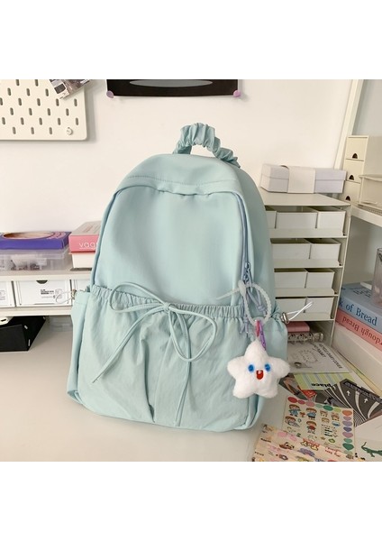 Okul Çantası Hazine Kız Rahat Yay Sırt Çantası Çok Yönlü Ilk ve Orta Okul Öğrencileri Için Yüksek Değerli Sırt Çantası (Yurt Dışından)