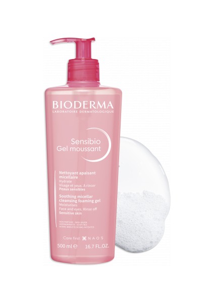 Bioderma Sensibio Gel Moussant Foaming Gel 500 ml