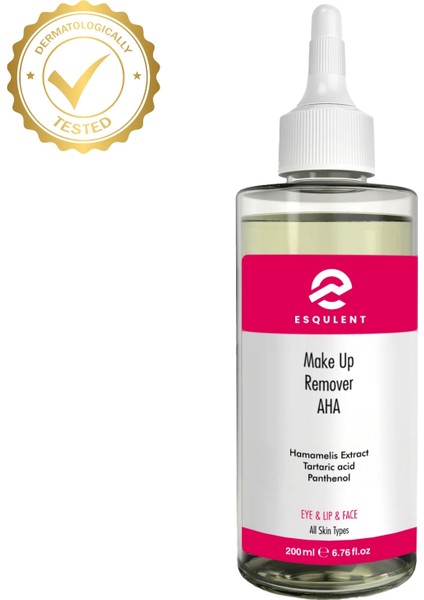 Make Up Remover Aha / Aha Içerikli Makyaj Temizleyici 200 ml
