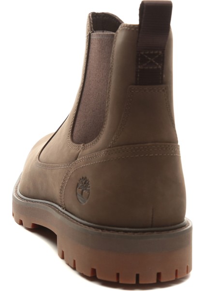 TB0A6A4WEM51 Timberland Brıtton Road Mıd Chelsea Boot Erkek Bot ve &amp;ccedil;izme Kahve modelleri