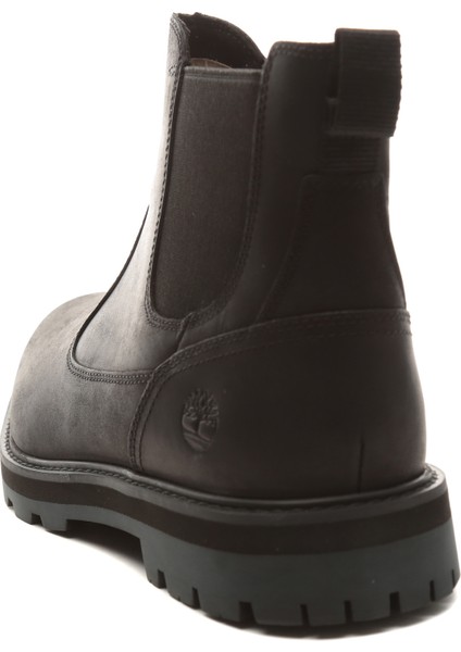 TB0A6A4WW021 Timberland Brıtton Road Mıd Chelsea Boot Erkek Bot ve &amp;ccedil;izme Siyah