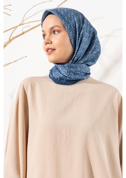 Kadın Etnik Desen Soft Eşarp