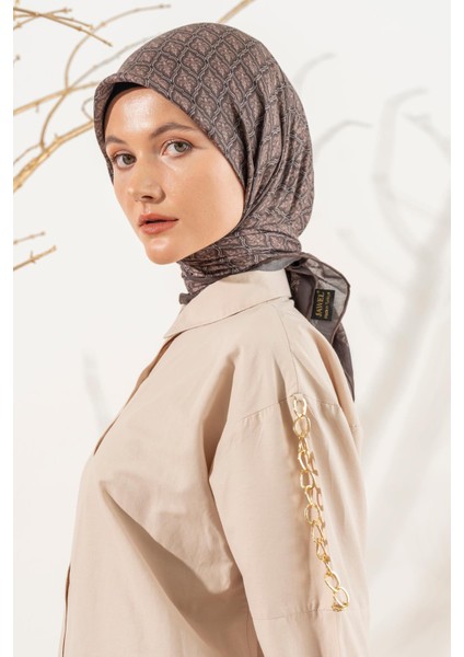 Kadın Etnik Desen Soft Eşarp