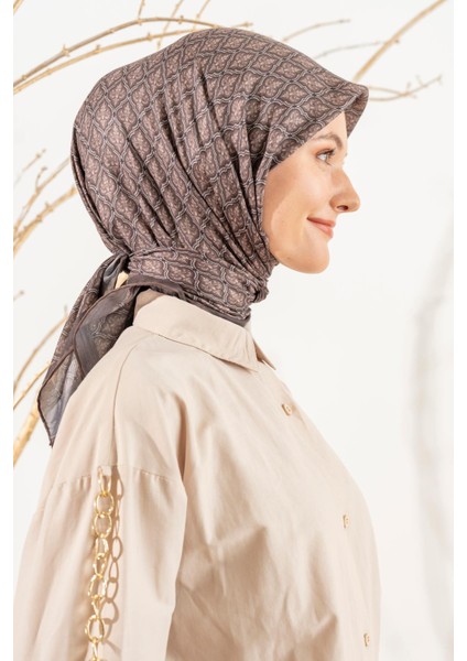 Kadın Etnik Desen Soft Eşarp