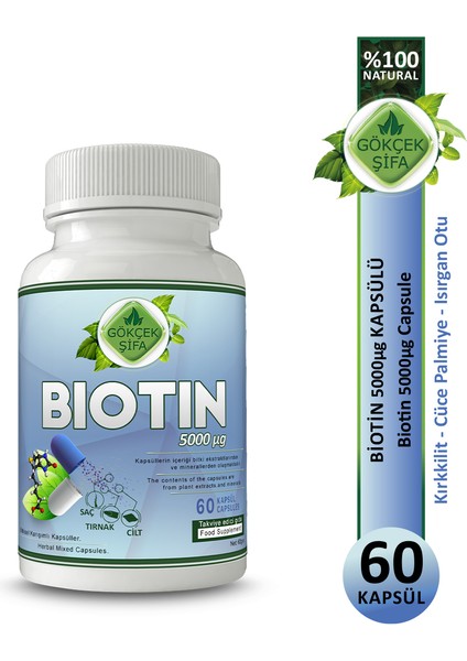 Gökçek Şifa Biotin Kapsül