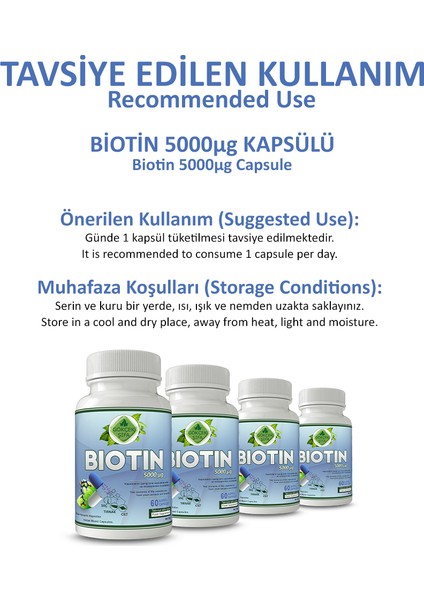 Gökçek Şifa Biotin Kapsül