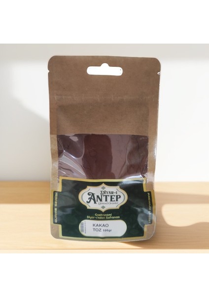 Doğal Gurme Serisi Toz Kakao 100 gr