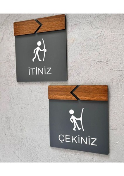 Abstrool Serisi Kapı Yönlendirmesi Çekiniz Itiniz Set modelleri