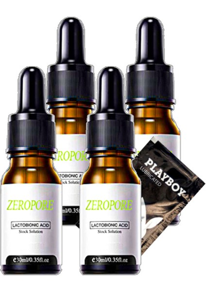 Instant Perfection Serum - Boyun Dekolte Yüz Cilt Bakım Genç Serumu 30 ml x 4 Adet + Jel
