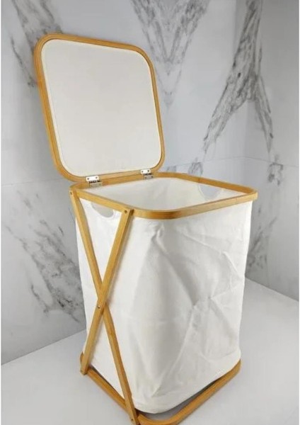 B9035 Bambu Camasır Sepetı