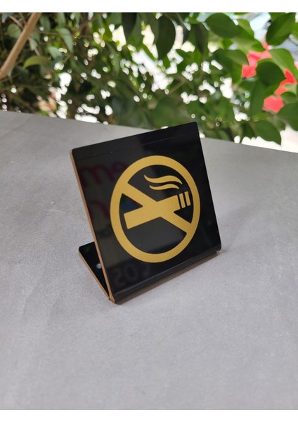 Minimal 10' Lu Masaüstü Sigara Içilmez Uyarısı modelleri