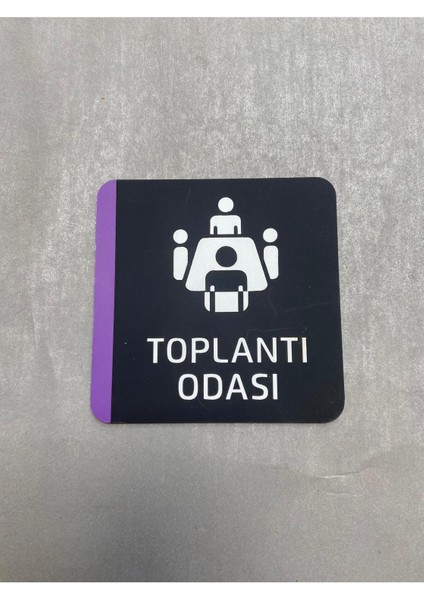 Colour Seri Toplantı Odası Uyarı Levhası modelleri