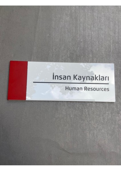 Pearl Red Serisi Kapı Isimliği Insan Kaynakları fırsatları