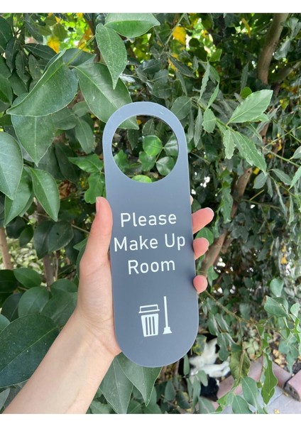 Kapı Kolu Askısı Do Not Disturb - Please Make Up Room