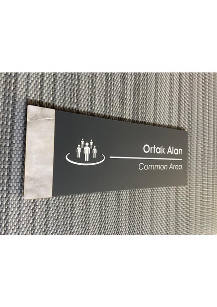 Ortak Alan Kapı Isimliği modelleri