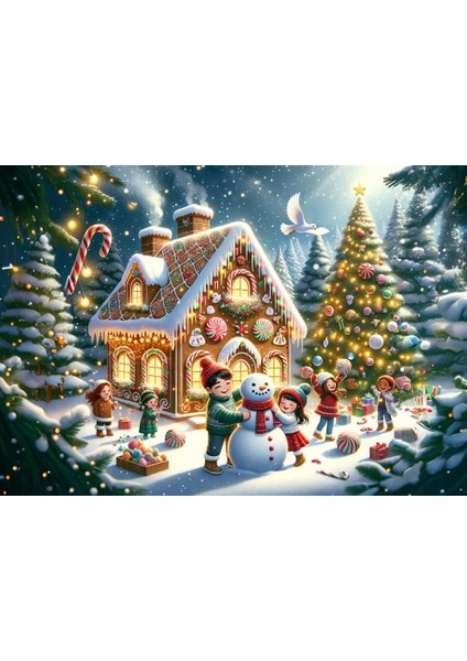 Art Çocuk Mutlu Yılbaşı 200 Parça Puzzle fiyatları