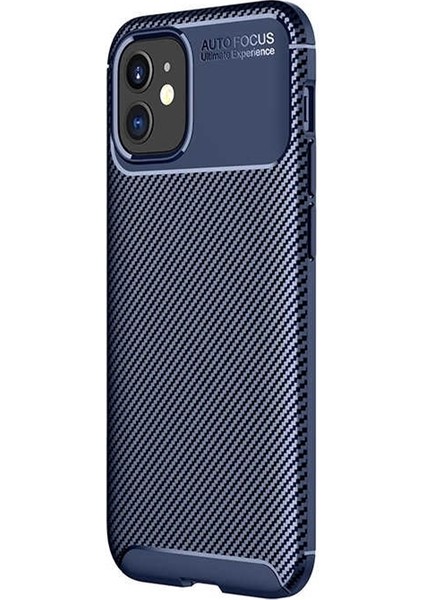 iPhone 12 Mini Kılıf Negro Karbon Desen Silikon
