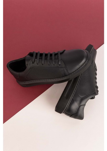 Deri Rahat Günlük Ayakkabı PKR.909 - Siyah - 39 indirimleri