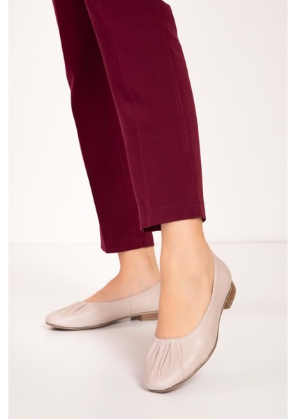 Deri Günlük Babet ALPX.598 - Gri - 38 modelleri