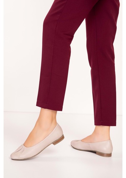 Deri Günlük Babet ALPX.598 - Gri - 38 indirimleri