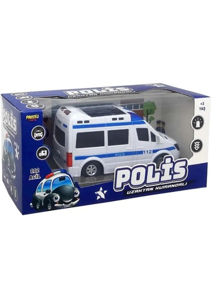 Uzaktan Kumandalı Full Fonksiyon Ambulans Polis Araba