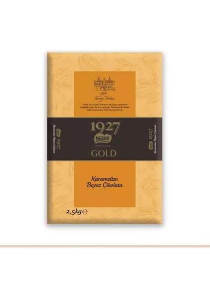 1927 Gold Kuvertür 2.5kg