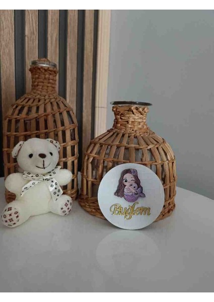 10'lu Yeni Doğan Bebek-Çocuk-Doğum Günü Figürlü Magnet