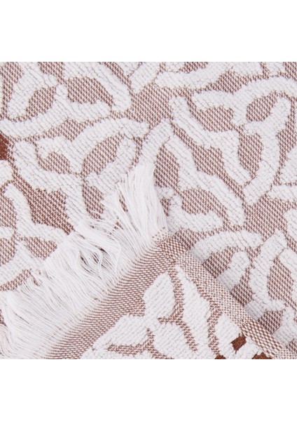 Soft Pin 2'li Havlu Seti - Taba - 30X30 cm
