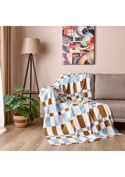 Soft Linda Koltuk Örtüsü - Renkli - 170X200 cm