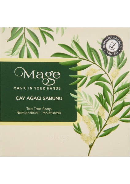 Çay Ağacı Sabunu - Beyaz - 100 gr