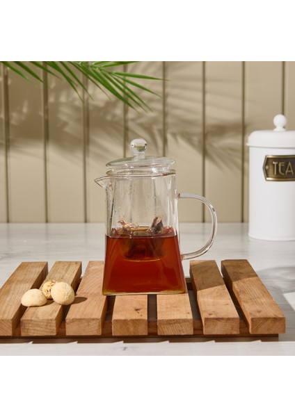 Borosilikat Cam Demlik - Şeffaf - 750 ml