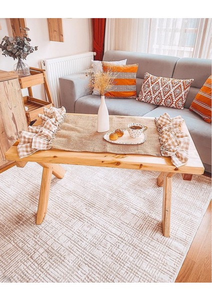 Ahşap Orta Sehpa Bahçe / Balkon / Mutfak Masası