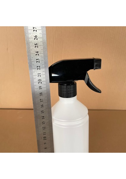 Siyah Tetik Spreyli Kimyasala Dayanıklı Plastik Şişe - Spreyli Plastik Şişe 500 ml x 4 Adet modelleri