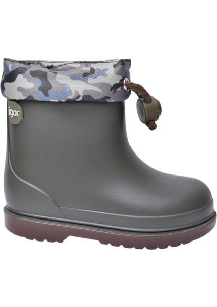 W10212-042 Bimbi Camo Kaki Çocuk Bot