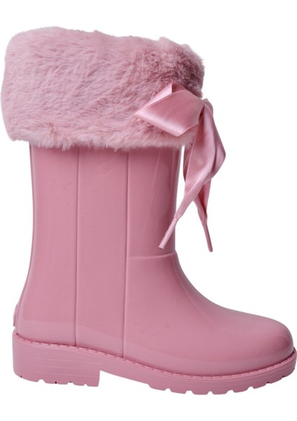 W10239-010 Campera Charol Soft Rosa Çocuk Çizme