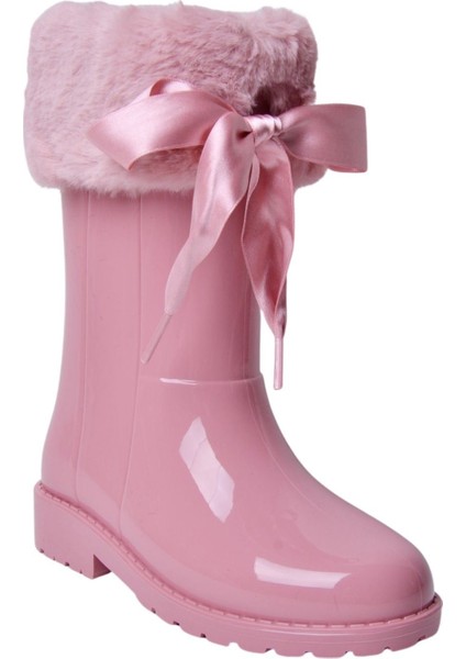W10239-010 Campera Charol Soft Rosa Çocuk Çizme