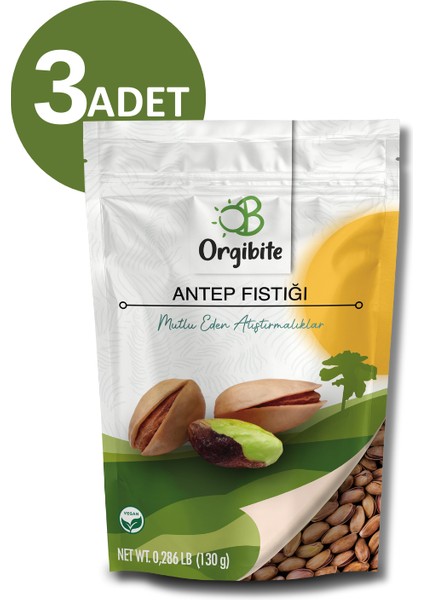 Antep Fıstığı 3X130 G 3'lü Set