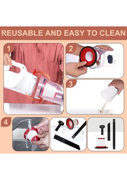 12000PA El Süpürgesi Yüksek Güç, Araba Süpürgesi Akülü, Araba/ev/ofis Temizliği Için USB Şarjlı Taşınabilir Toz Buster (Yurt Dışından) fiyatları