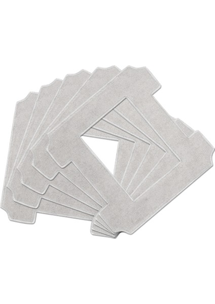 10 Adet Ecovacs Wınbot W1/w1 Pro Pencere Elektrikli Süpürgesi Paspas Bezi Yedek Yedek Parça Yıkanabilir Paspas Pedleri Aksesuarları (Yurt Dışından)