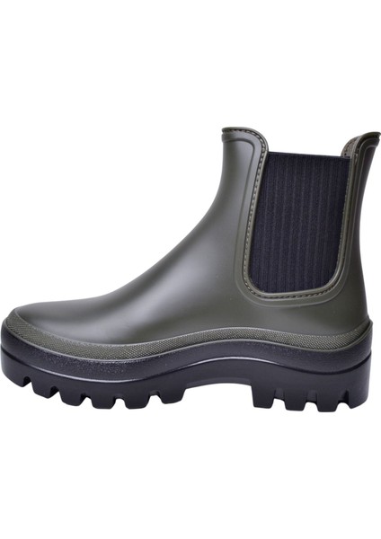 W10280-042 Soul Black Kaki Kadın Bot modelleri